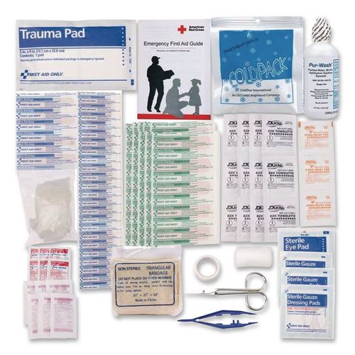 Image of First Aid Only 223-REFILL Office First Aid Kit Refill with Medication for 25 People, 106 Pieces