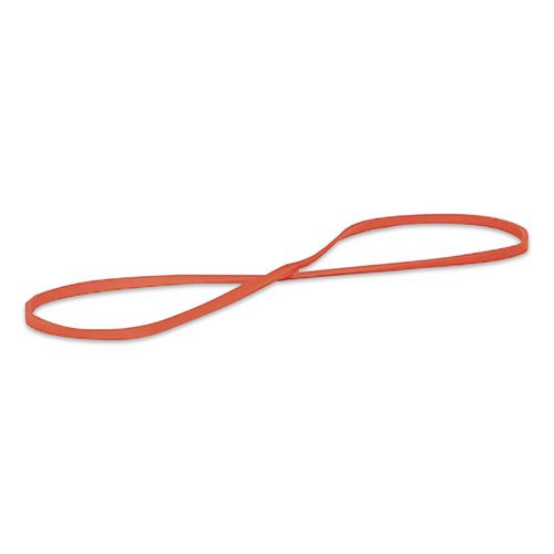 Image of Alliance® 37196 Non-Latex Rubber Bands, Size 19, 0.04" Gauge, Orange, 1 Lb Box, 1,440/box