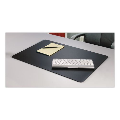 Image of Artistic® LT41-2M Rhinolin II Desk Pad with Antimicrobial Protection, 24" x 17", Black