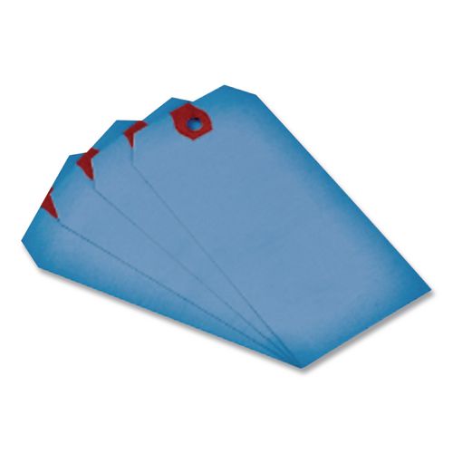 Image of Avery® AVE12355 Unstrung Shipping Tags, 11.5 pt Stock, 4.75 x 2.38, Blue, 1,000/Box