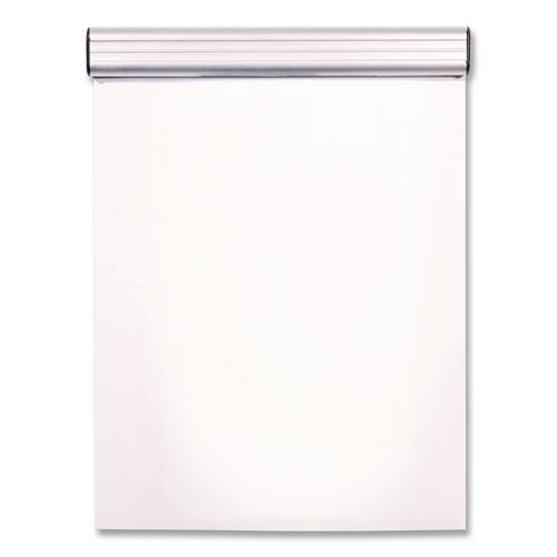 Image of Advantus 1500 Grip-A-Strip Display Rails, 1.5" x 9", Satin Aluminum