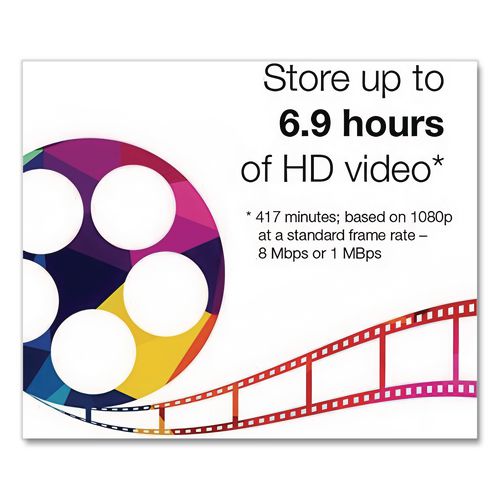 Image of Verbatim® 97238 Bd-R Blu-Ray Disc, 25 Gb, 16x, White, 10/pack