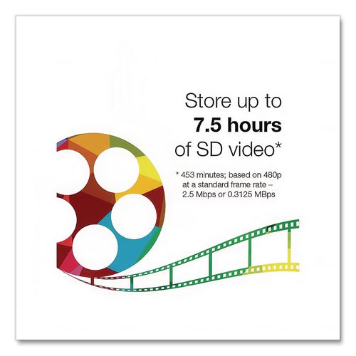 Image of Verbatim® 97176 DVD-R LifeSeries Disc, 4.7 GB, 16x, Spindle, Silver, 50/Pack