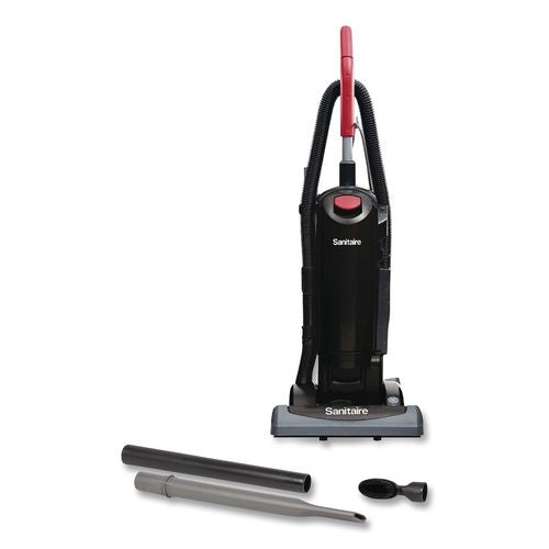 Image of Sanitaire® SC5815E Force Quietclean Upright Vacuum Sc5815d, 15" Cleaning Path, Black