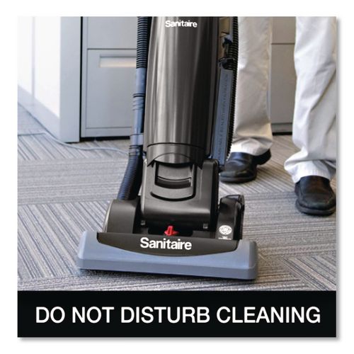 Image of Sanitaire® SC5815E Force Quietclean Upright Vacuum Sc5815d, 15" Cleaning Path, Black