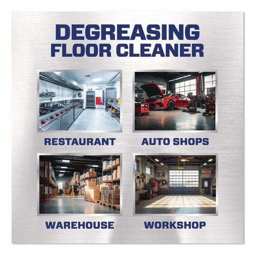 Image of Mr. CleanÂ® Professional Degreasing Floor Cleaner, 1 gal Bottle, 3/Carton