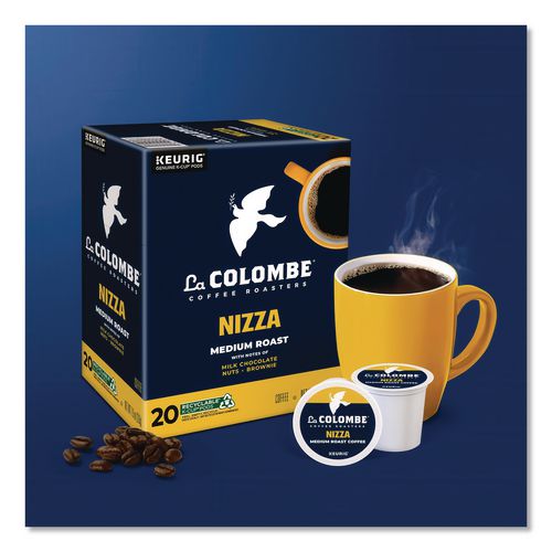 Image of La Colombe® 5000380612 Coffee K-Cup Pods, Nizza Medium Roast, 20/Box