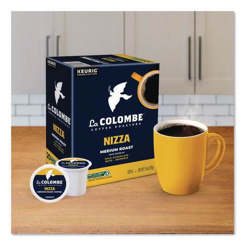 Image of La Colombe® 5000380612 Coffee K-Cup Pods, Nizza Medium Roast, 20/Box