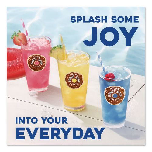 Image of The Original Donut Shop® 5000384762 ICED Refreshers K-Cup Pods, Berry Chill, 20/Box, 4 Boxes/Carton
