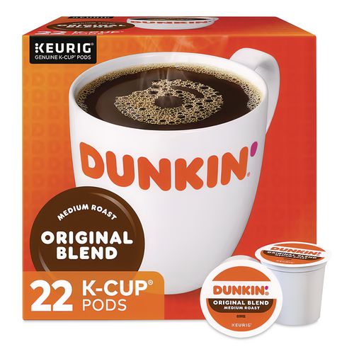 Image of Dunkin'® 5000380509 K-Cup Pods, Dunkin Regular, 88/Carton