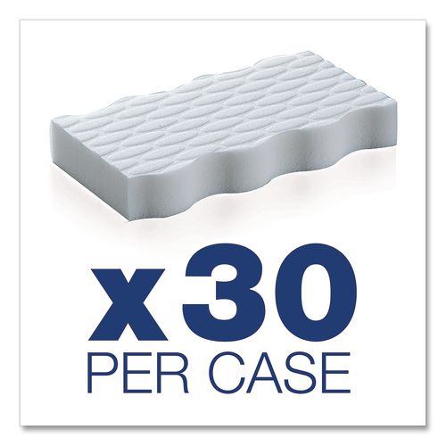 Image of Mr. Clean® 16449 Magic Eraser Extra Durable, 4.6 X 2.4, 0.7" Thick, White, 30/carton