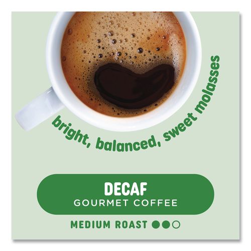 Image of Pick Me Up Provisions BHS70366 Fraction Pack, Columbian Decaf, 1.25 oz Packet, 42/Carton