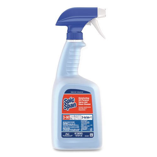 Image of Spic and Span® 58775 Disinfecting All-Purpose Spray and Glass Cleaner, Fresh Scent, 32 oz Bottles, 8 Bottles and 8 Trigger Sprayers/Carton