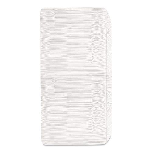 Image of Boardwalk® 4514 1/4-Fold Lunch Napkins, 1-Ply, 12 x 12, White, 500/Pack