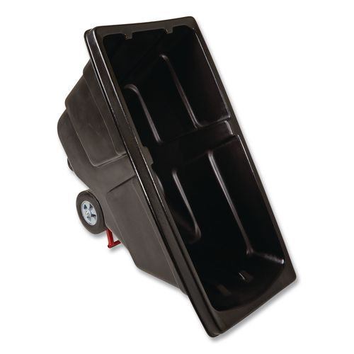 Image of Rubbermaid® Commercial FG130400BLA 0.5 cu yd BRUTE Rotomolded Tilt Truck, 450 lb Capacity, Black