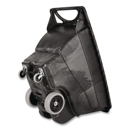 Image of Rubbermaid® Commercial FG9T1300BLA 0.5 cu yd Structural Foam Tilt Truck, Utility Duty, 450 lb Capacity, Black