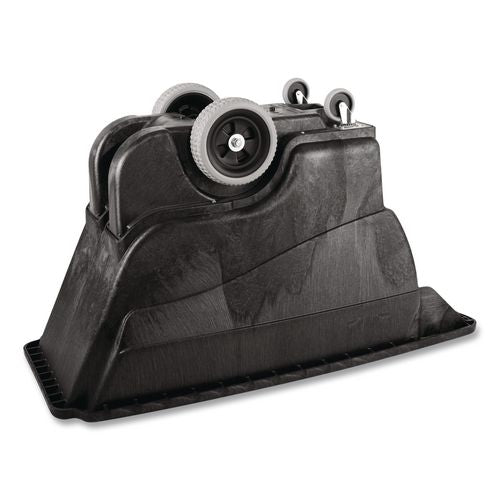 Image of Rubbermaid® Commercial FG9T1300BLA 0.5 cu yd Structural Foam Tilt Truck, Utility Duty, 450 lb Capacity, Black