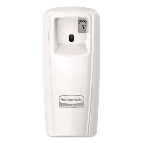 Image of Rubbermaid® Commercial 1793535 Tc Microburst Odor Control System 9000 Lcd, 3.6 X 4.33 X 8.75, White