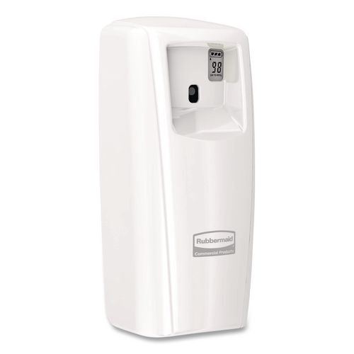 Image of Rubbermaid® Commercial 1793535 Tc Microburst Odor Control System 9000 Lcd, 3.6 X 4.33 X 8.75, White