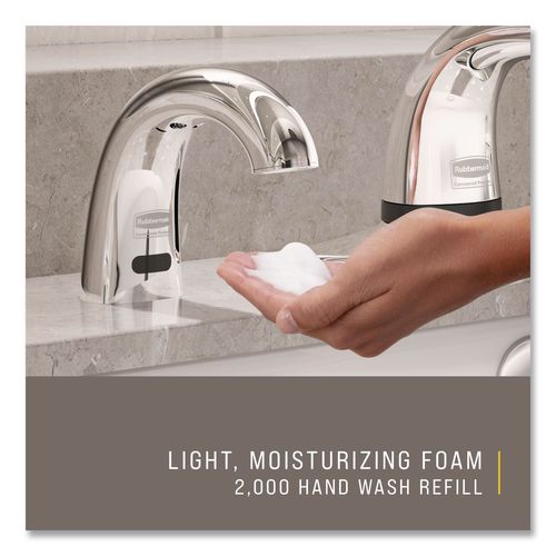 Image of Rubbermaid® Commercial FG750386 Enriched Moisturizing Foam Hand Soap Refill, Citrus Scent, 1,600 mL, 4/Carton