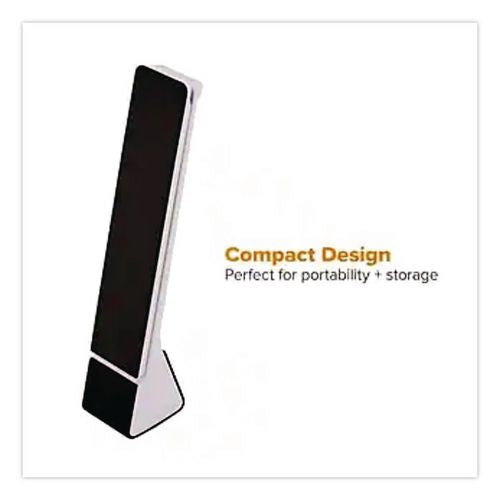 Image of BostitchÂ® Konnect Rechargeable Folding LED Desk Lamp, 2.52w x 2.13d x 11.02h, Gray/Black