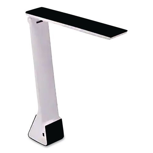 Image of BostitchÂ® Konnect Rechargeable Folding LED Desk Lamp, 2.52w x 2.13d x 11.02h, Gray/Black
