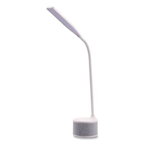 Image of Bostitch® VLED1817-BOS LED Bluetooth Speaker Lamp with USB, 2 Prong, 4.33w x 14.57h, White