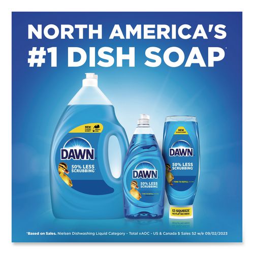 Image of Dawn® Ultra Original Liquid Dishwashing Detergent, 5.8 oz Bottle, 24/Carton