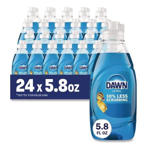 Image of Dawn® Ultra Original Liquid Dishwashing Detergent, 5.8 oz Bottle, 24/Carton