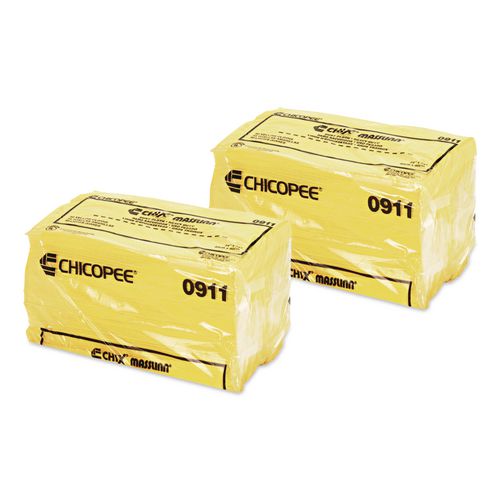 Image of Chix® 0911 Masslinn Dust Cloths, 24 X 24, Yellow, 50/bag, 2 Bags/carton