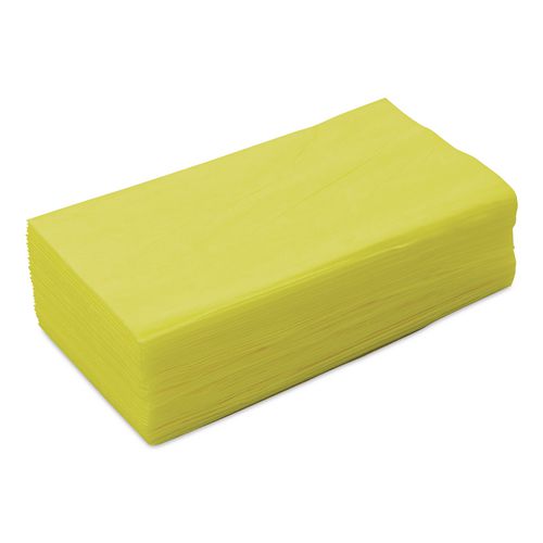 Image of Chix® 0911 Masslinn Dust Cloths, 24 X 24, Yellow, 50/bag, 2 Bags/carton