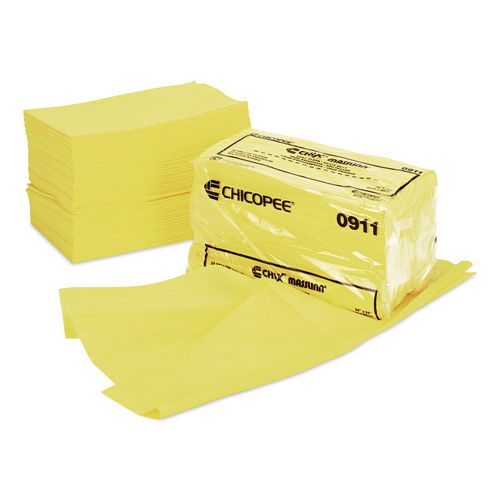 Image of Chix® 0911 Masslinn Dust Cloths, 24 X 24, Yellow, 50/bag, 2 Bags/carton