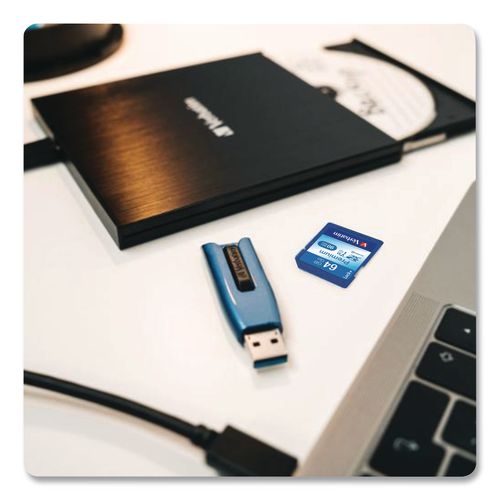 Image of Verbatim® 44024 64gb Premium Sdxc Memory Card, Uhs-I V10 U1 Class 10, Up To 90mb/s Read Speed