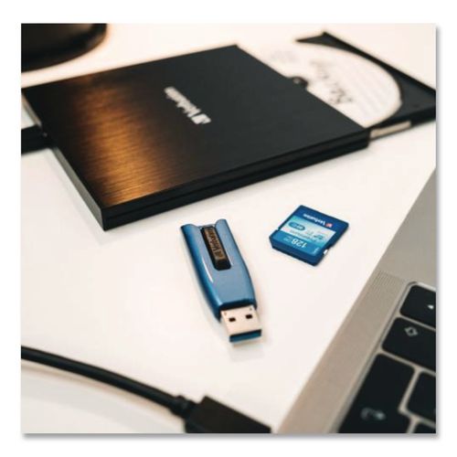 Image of Verbatim® 44025 128gb Premium Sdxc Memory Card, Uhs-I V10 U1 Class 10, Up To 90mb/s Read Speed