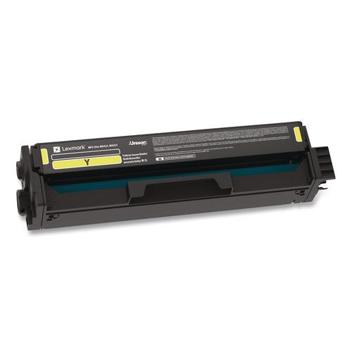Image of Lexmark 20N1HY0 20n1hy0 Return Program High-Yield Toner, 4,500 Page-Yield, Yellow