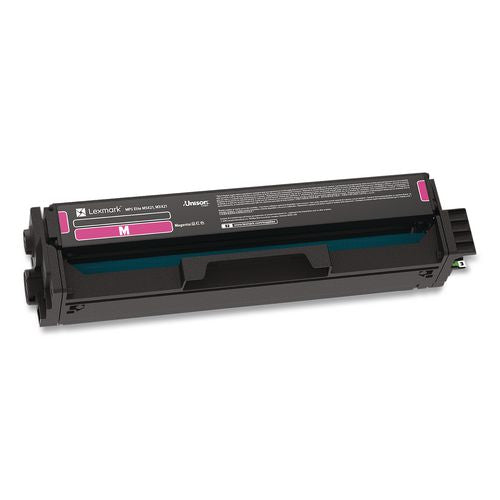 Image of Lexmark 20N1XY0 20n1xy0 Return Program Extra High-Yield Toner, 6,700 Page-Yield, Yellow