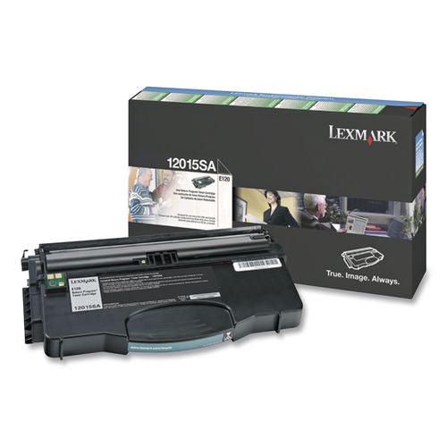 Image of Lexmark 12015SA 12015sa Return Program Toner, 2,000 Page-Yield, Black