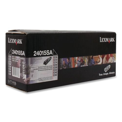 Image of Lexmark 24015SA 24015sa Return Program Toner, 2,500 Page-Yield, Black
