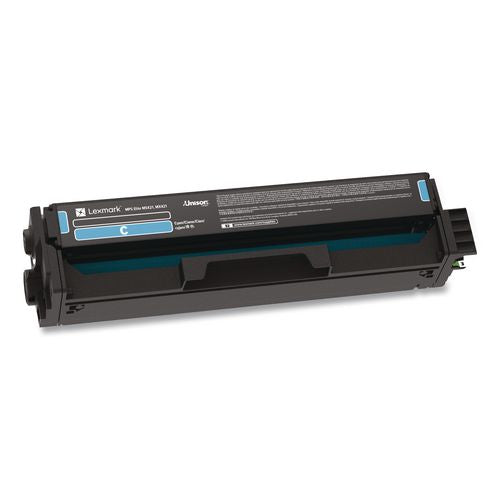 Image of Lexmark 20N1HC0 20n1hc0 Return Program High-Yield Toner, 4,500 Page-Yield, Cyan