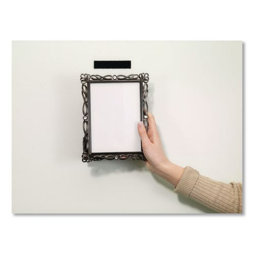 Image of VELCRO® Brand VEL-30168-USA Sticky-Back Fasteners, Removable Adhesive, 0.75" X 35 Ft, Black