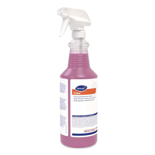 Image of Diversey 95325322 Foaming Acid Restroom Cleaner, Fresh Scent, 32 Oz Spray Bottle, 12/carton