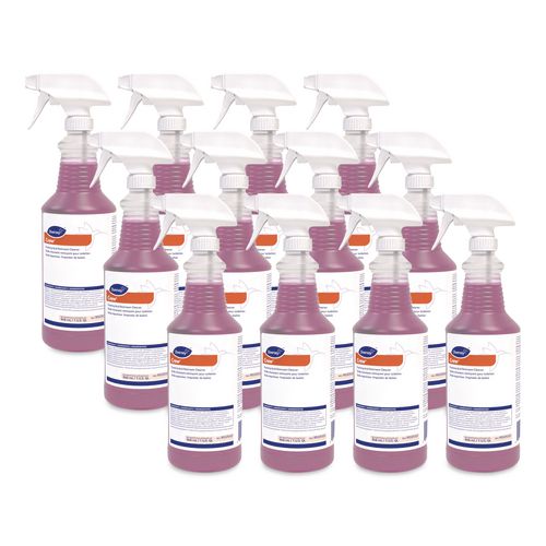 Image of Diversey 95325322 Foaming Acid Restroom Cleaner, Fresh Scent, 32 Oz Spray Bottle, 12/carton