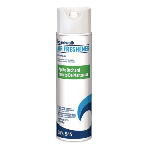 Image of Boardwalk® 1000000110 Aerosol Air Freshener, Apple Orchard, 10 oz Aerosol Spray, 6/Carton
