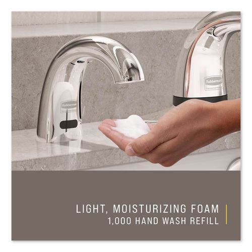 Image of Rubbermaid® Commercial FG750517 Enriched Moisturizing Foam Hand Soap Refill, Citrus Scent, 800 mL, 4/Carton