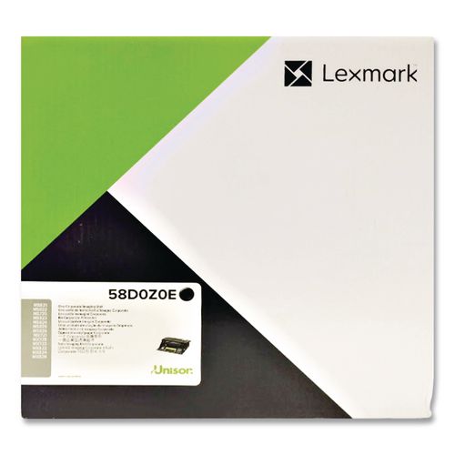Image of Lexmark 58D0Z0E 58d0z0e Imaging Unit, 100,000 Page-Yield, Black