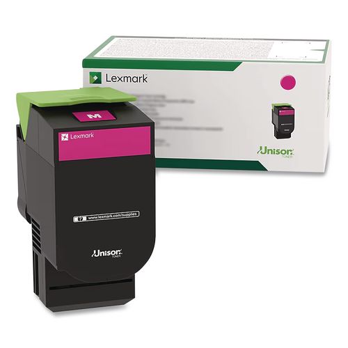Image of Lexmark 70C1HM0 70c1hm0 Return Program High-Yield Toner, 3,000 Page-Yield, Magenta