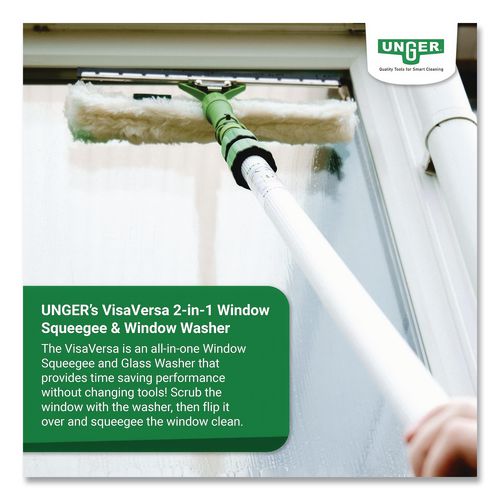 Image of Unger® VV350/VP350 Visa Versa Squeegee, 14" Wide Blade