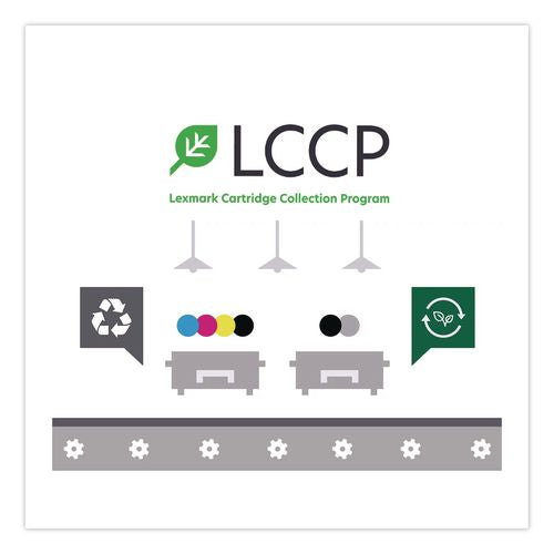 Image of Lexmark C792A1KG C792a1kg Return Program Toner, 6,000 Page-Yield, Black