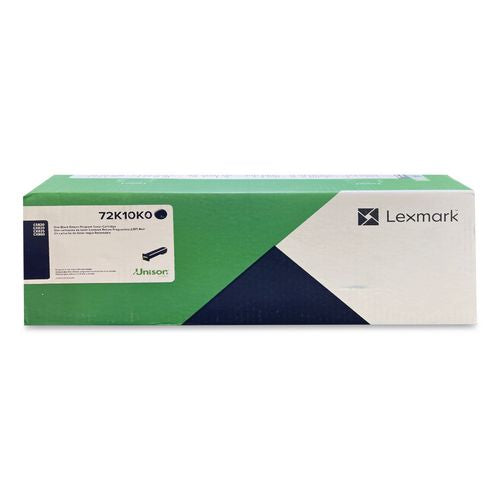 Image of Lexmark 72K10K0 72k10k0 Return Program Unison Toner, 8,000 Page-Yield, Black