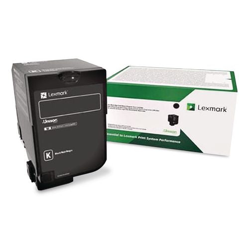 Image of Lexmark 74C1HK0 74c1hk0 Return Program Unison High-Yield Toner, 20,000 Page-Yield, Black
